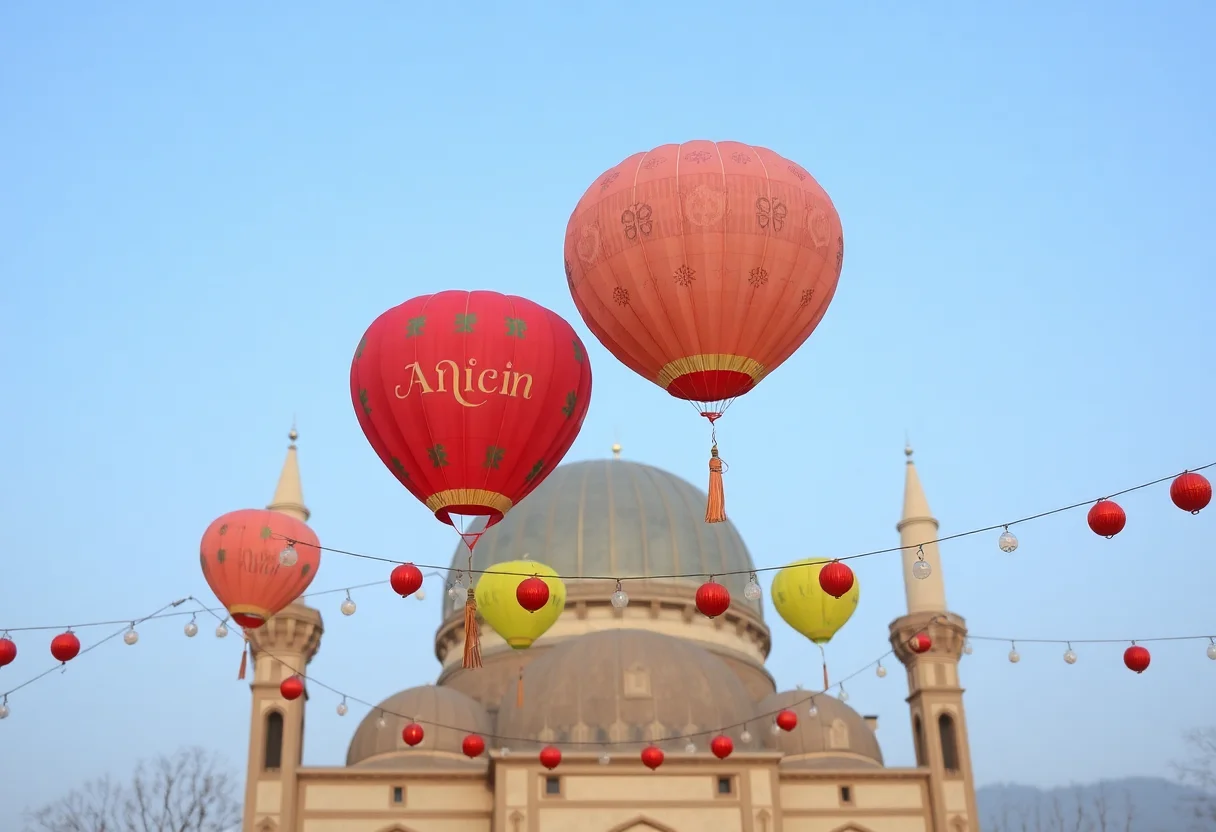 Kapadokya Standart Balon Turu, gün doğumu manzarası
